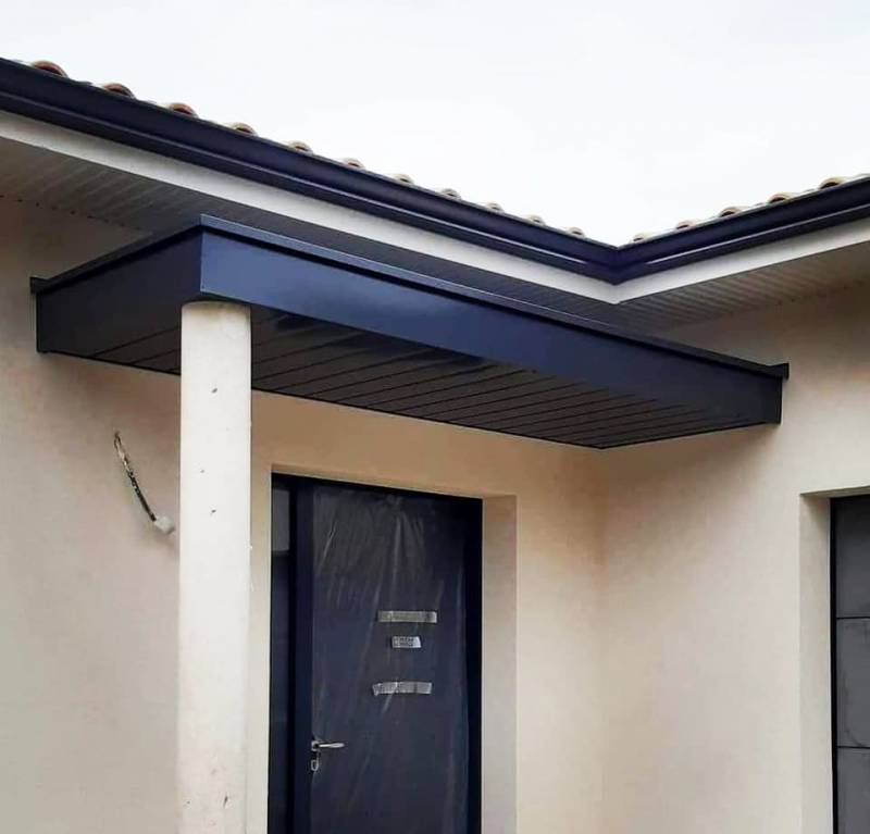 Habille de casquette avec de l'aluminium par la société Alu Concept