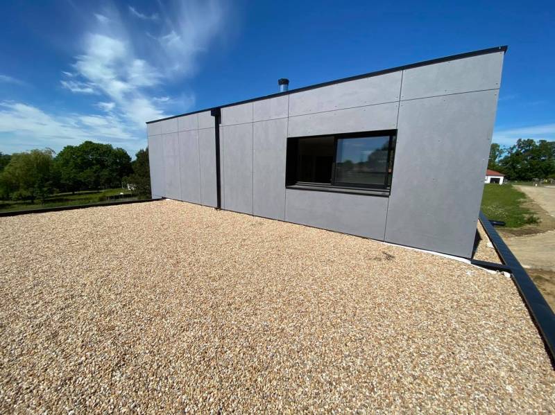 Couvertines, boîtes à eaux et descentes pour cette réalisation à Bordeaux